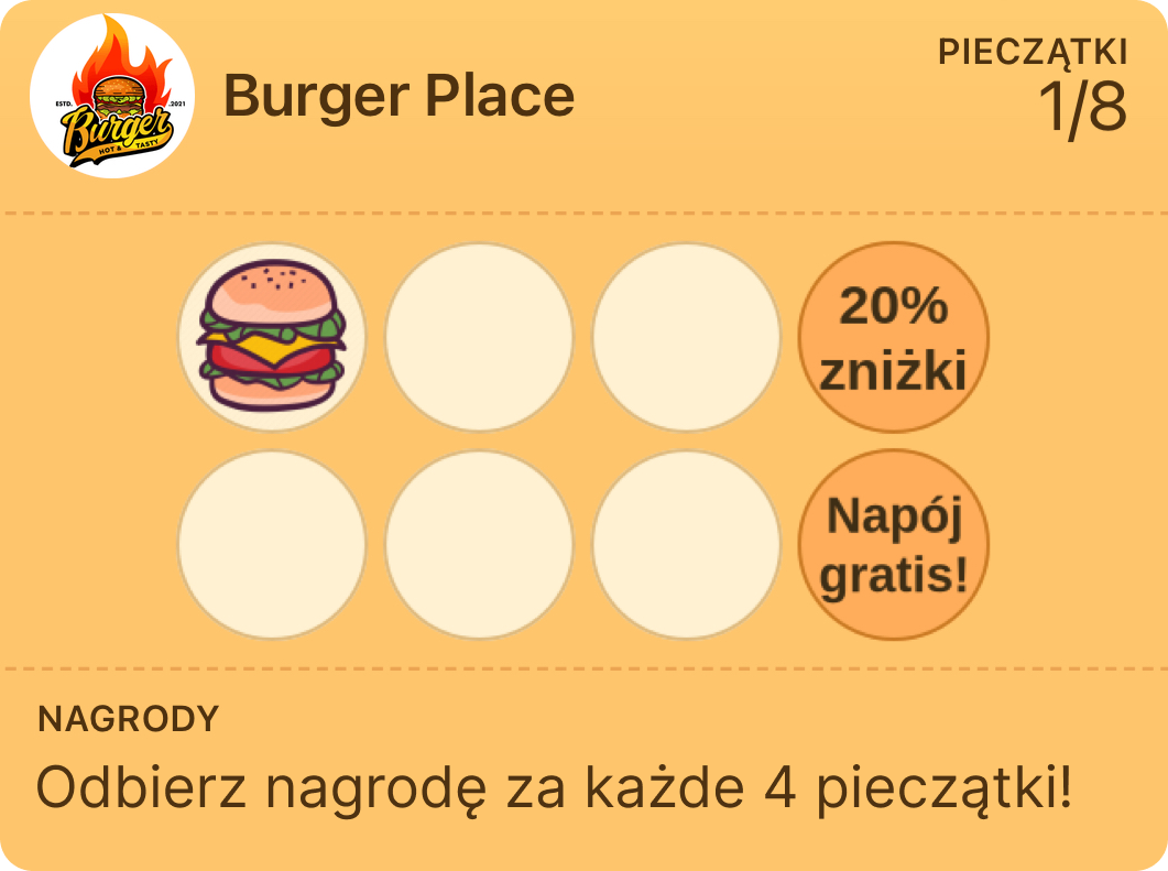 FaveCard sample loyalty card design 10